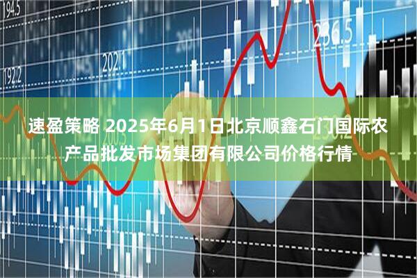 速盈策略 2025年6月1日北京顺鑫石门国际农产品批发市场集团有限公司价格行情