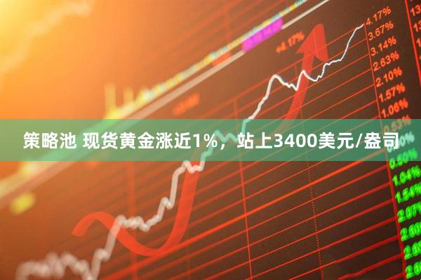 策略池 现货黄金涨近1%，站上3400美元/盎司