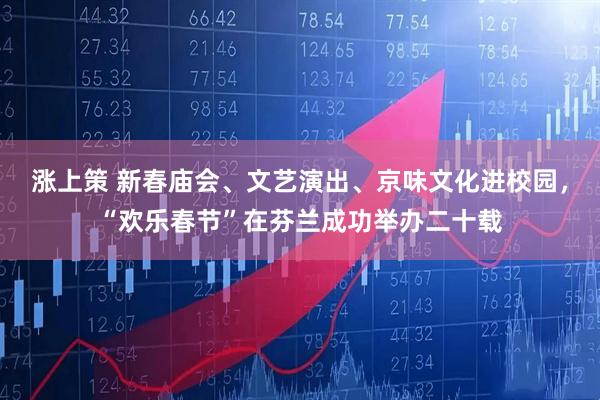 涨上策 新春庙会、文艺演出、京味文化进校园，“欢乐春节”在芬兰成功举办二十载